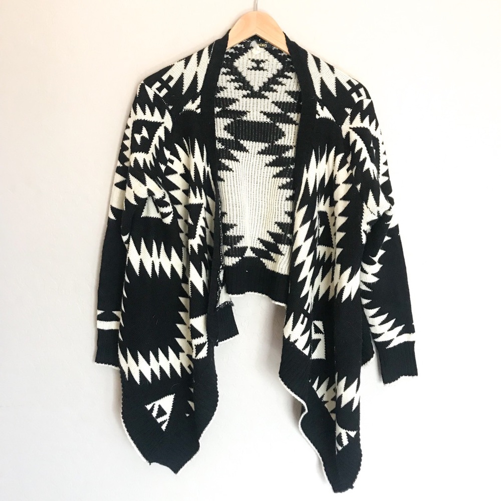 Aztec Print Cardigan